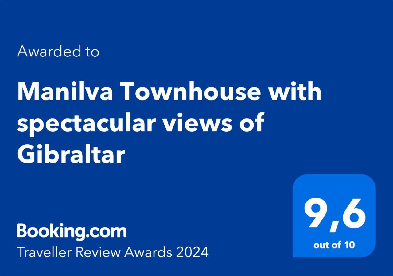Manilva Townhouse With Spectacular Views Of Gibraltar Villa Екстериор снимка